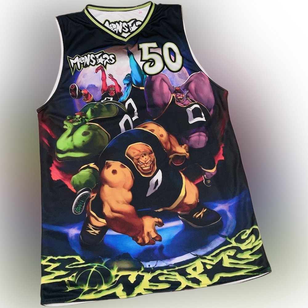 Reversible Monstar Jersey O Space Jam 🩷